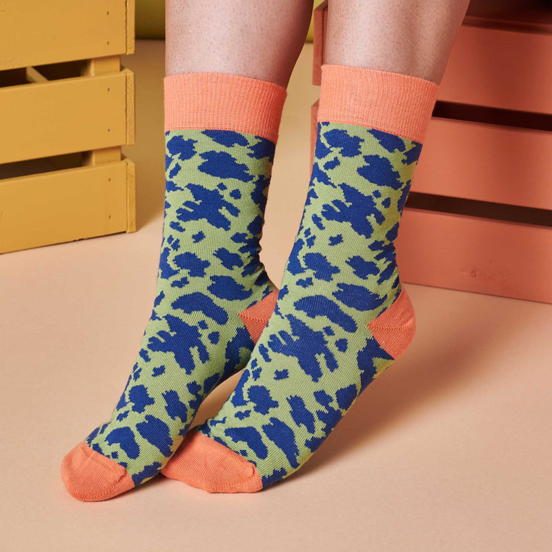 3 pk PATTERN Cotton Ankle Socks for Women