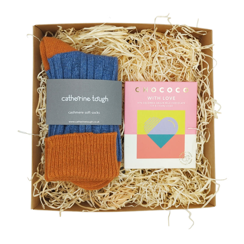 The Denim Cosy Cashmere Gift Box For Her