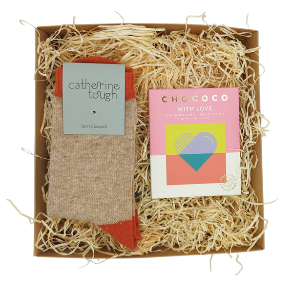 The Oatmeal Lambswool With Love Gift Box For Her